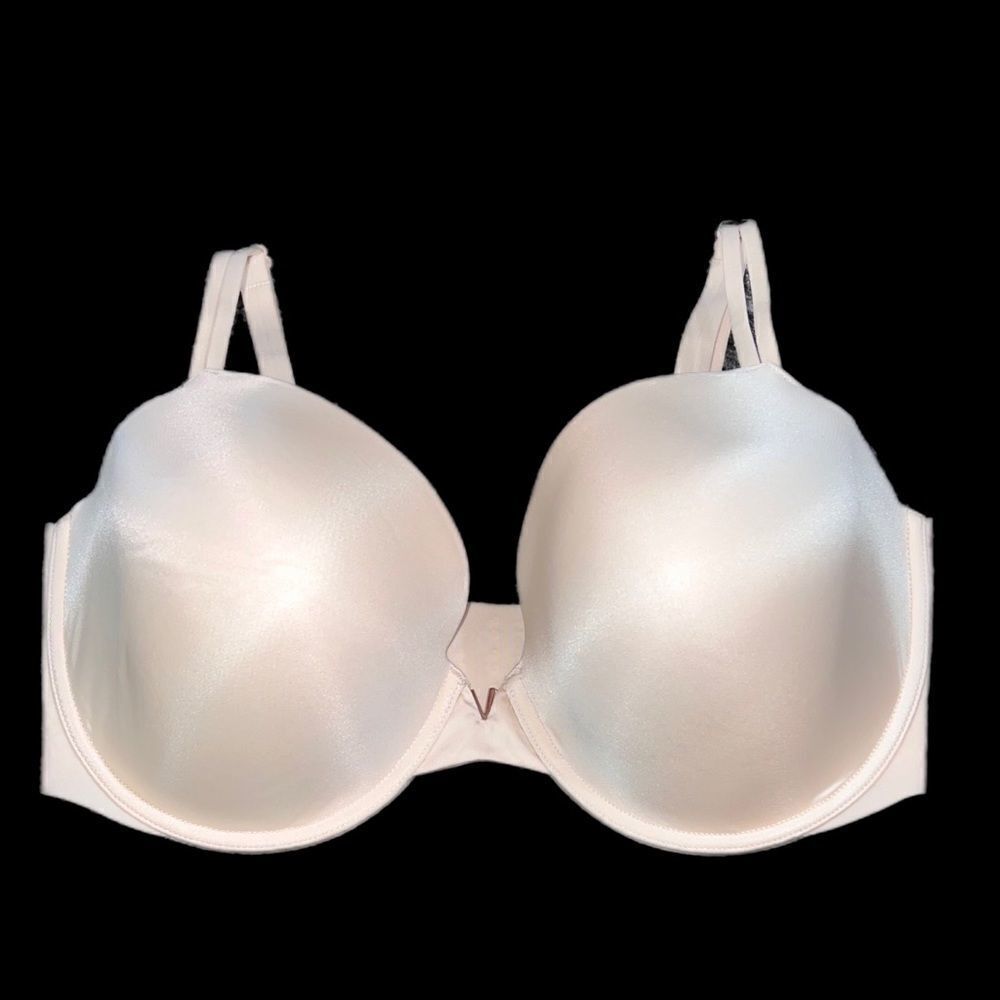 Victorias Secret Supersoft Satin Lined Demi bra Champagne 38DDD
